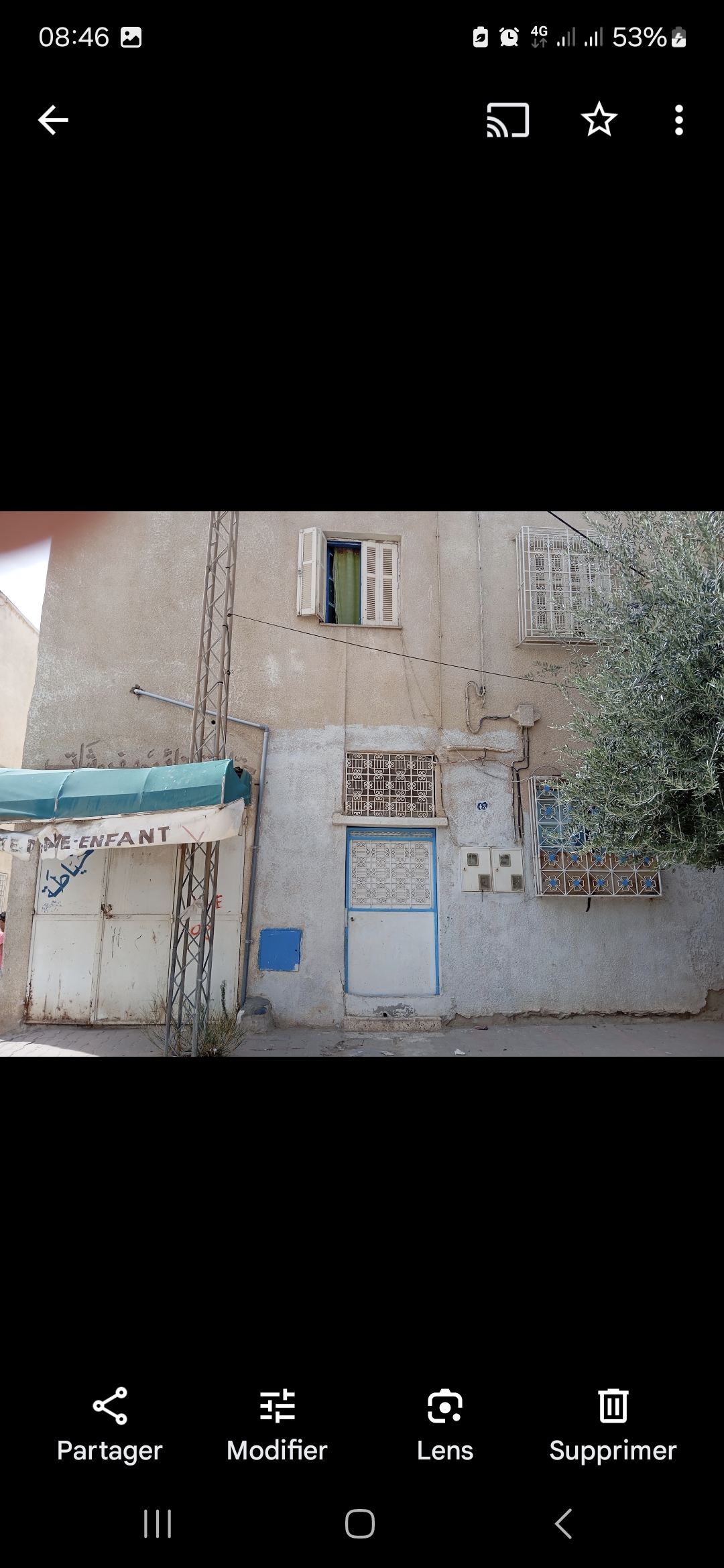 El Omrane Superieur Cite El Intilaka Location Appart. 2 pices Maison rez de chausse