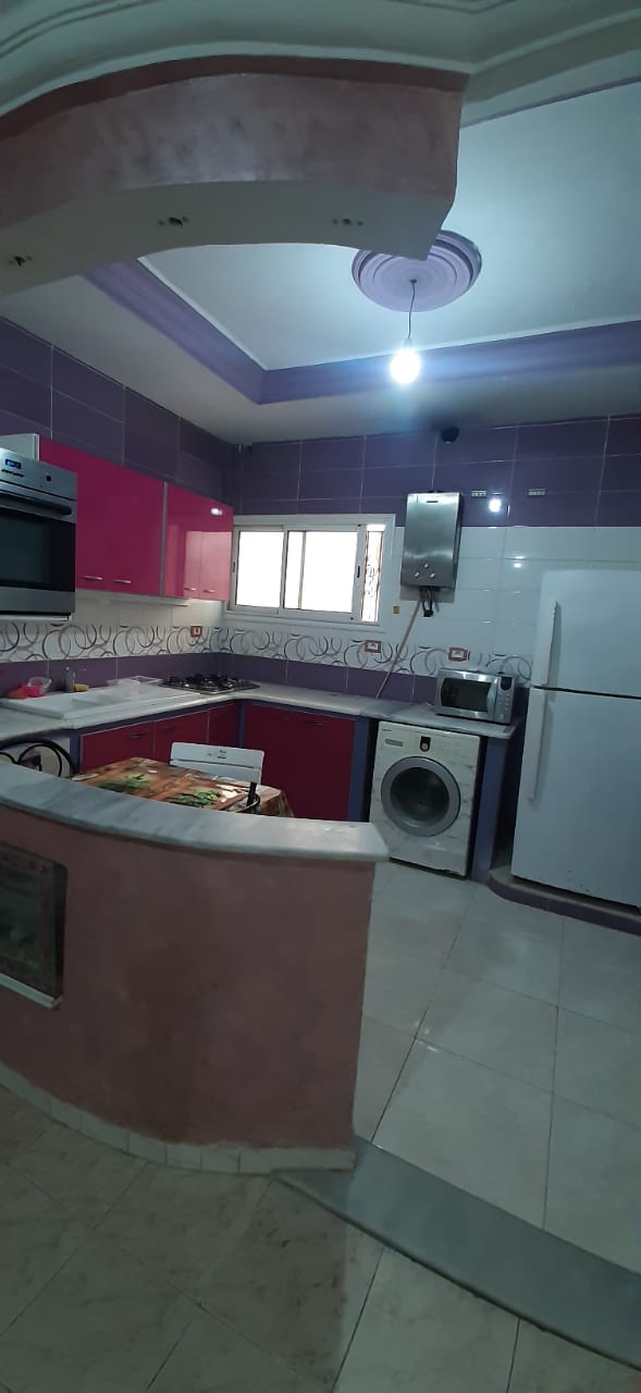 Bizerte Nord Cite Hassen Nouri Location Appart. 3 pices Maison splus2 meuble climatise sur mer