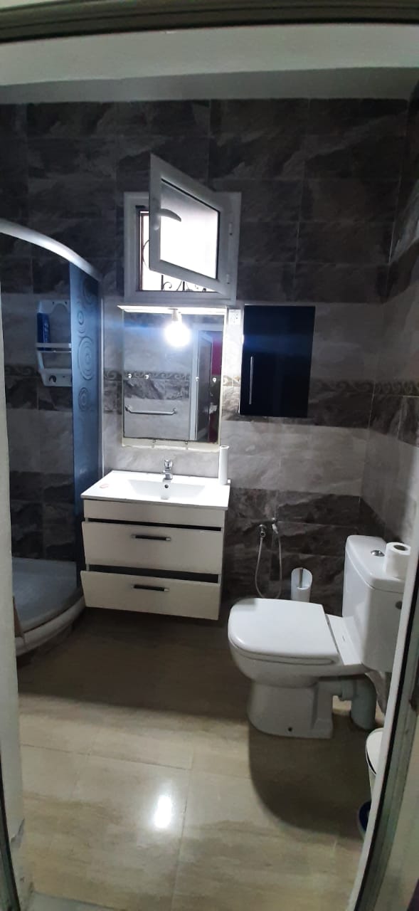 Bizerte Nord Cite Hassen Nouri Location Appart. 3 pices Maison splus2 meuble climatise sur mer
