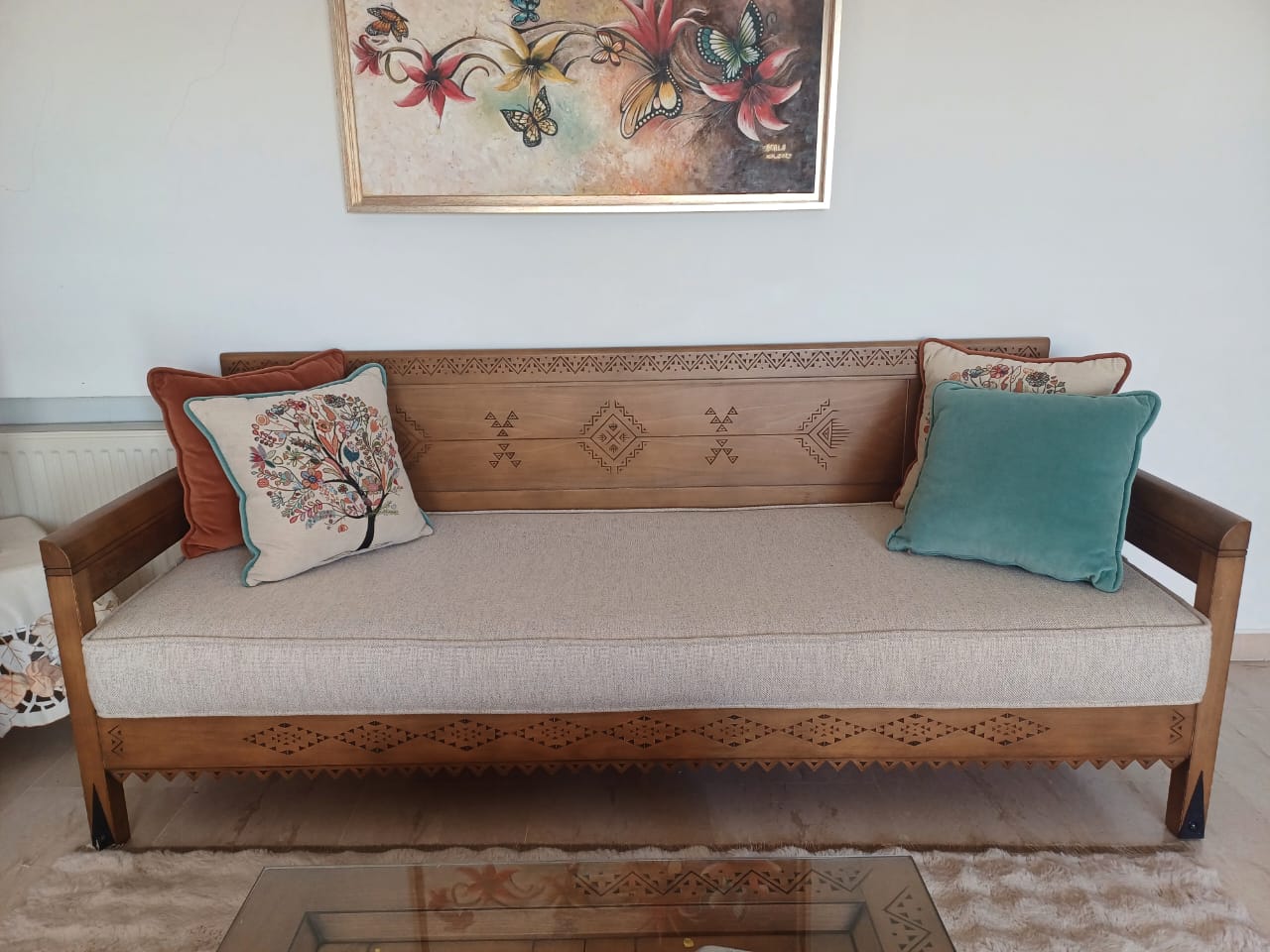 Mnihla Jardins d'el Menzah Salon - Salle  manger  Salons Un sjour et une table 'klam ellouh'