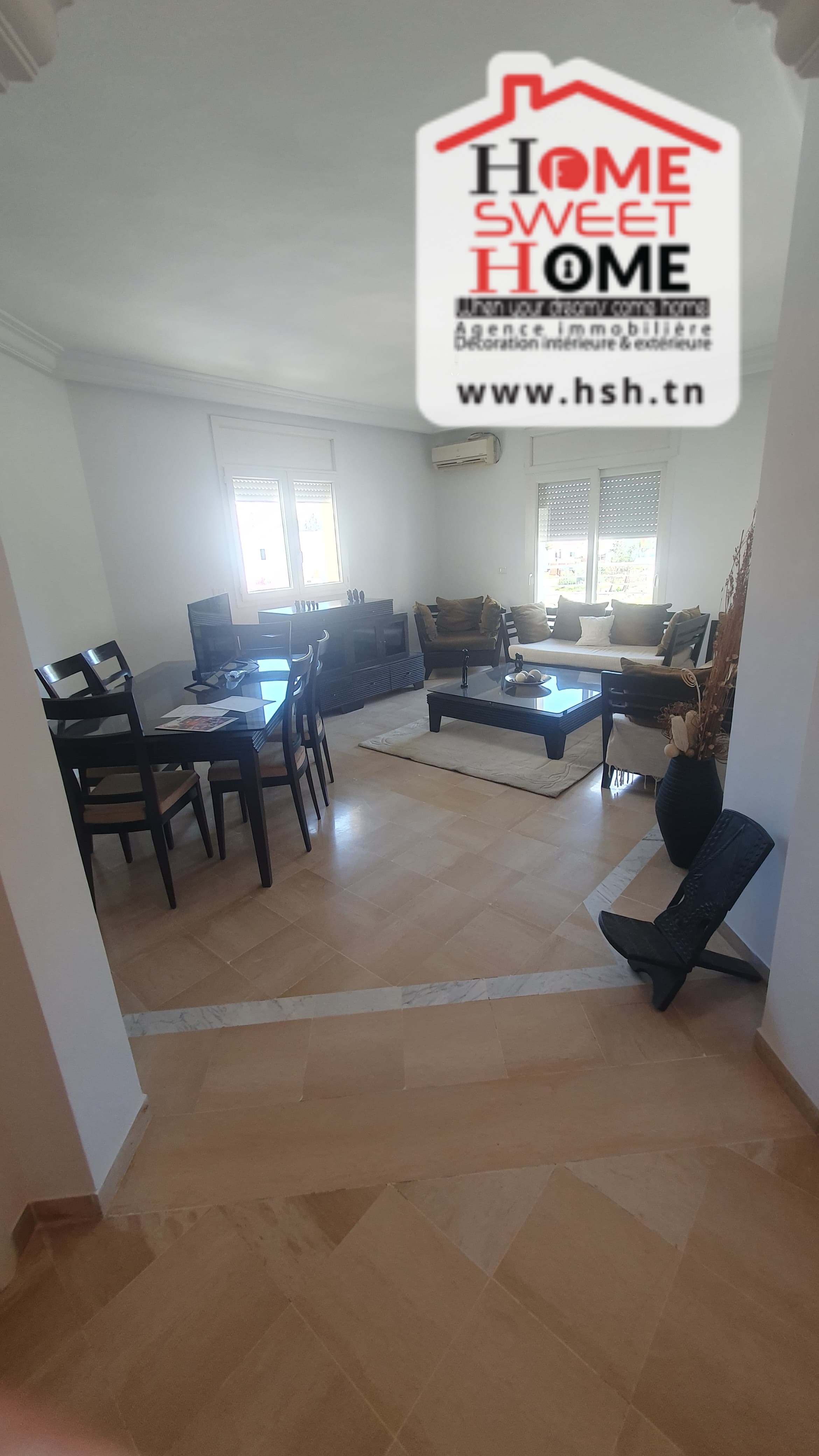 La Soukra La Soukra Location Appart. 4 pices Un appart s3 ella  riadh soukra