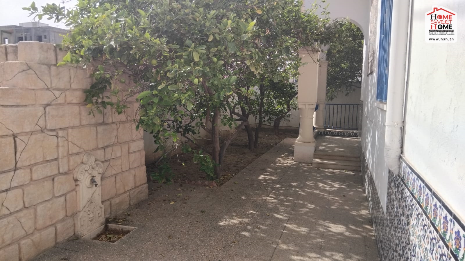 Hammam El Ghezaz Hammam El Ghezaz Location Appart. 3 pices Rdc de villa s2 zouba meubl  nabeul