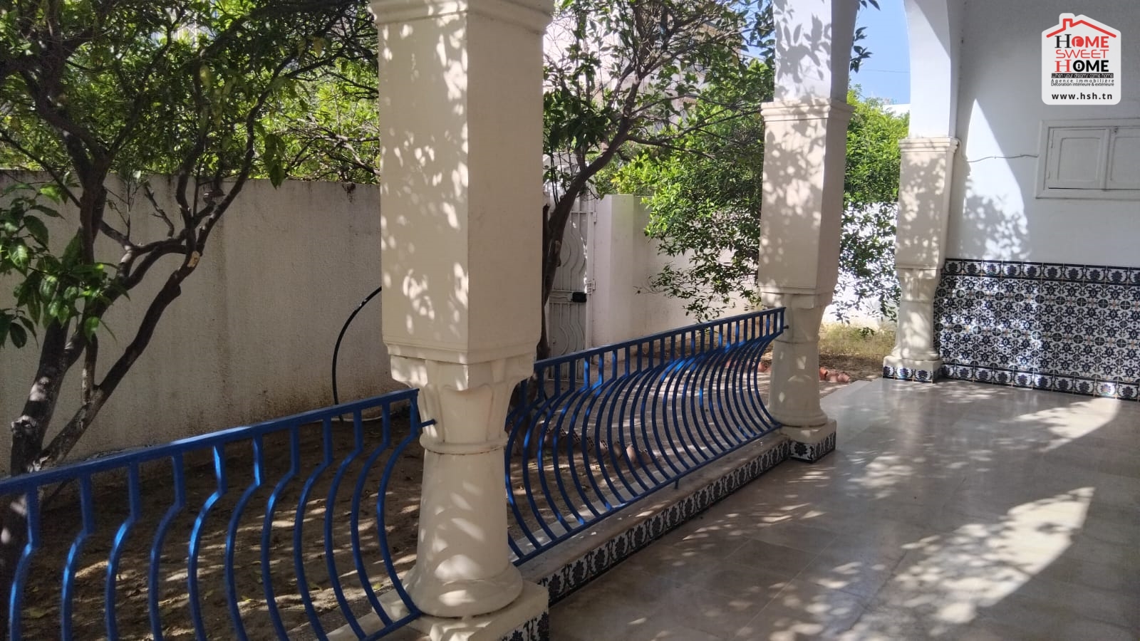 Hammam El Ghezaz Hammam El Ghezaz Location Appart. 3 pices Rdc de villa s2 zouba meubl  nabeul