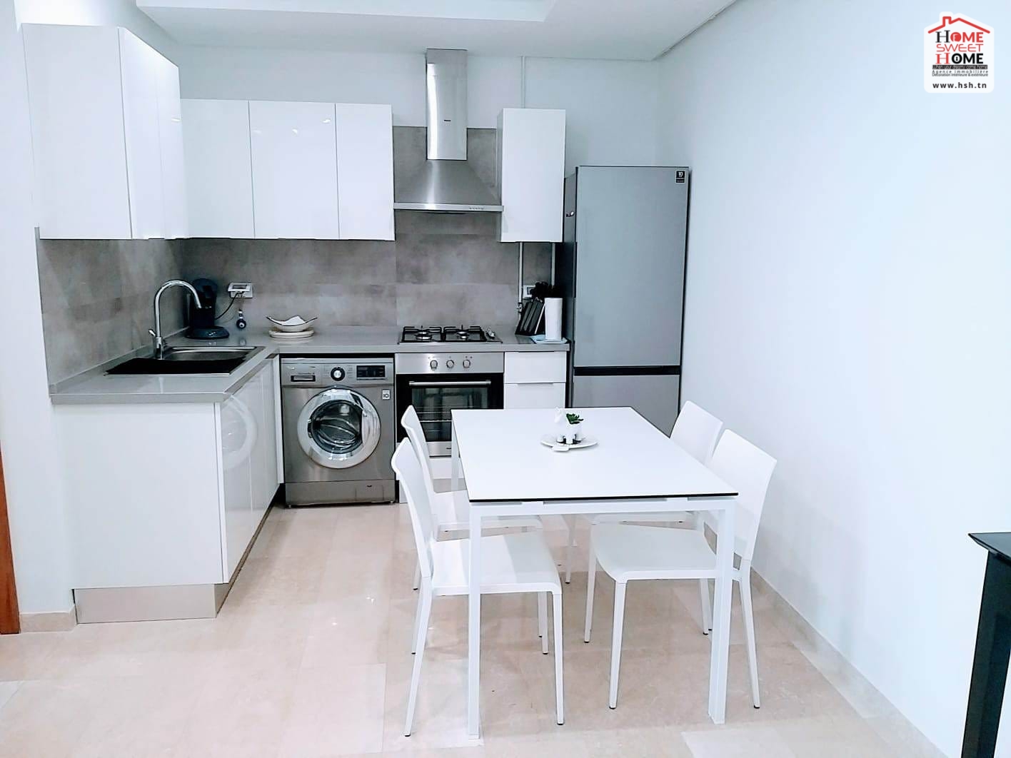 La Goulette Kheireddine Location Appart. 2 pices Appart  meubl s1 rona   kheireddine