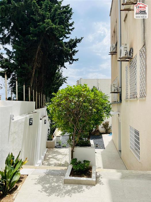 Carthage Carthage Location Appart. 3 pices Rez de jardin clara  carthage hannibal