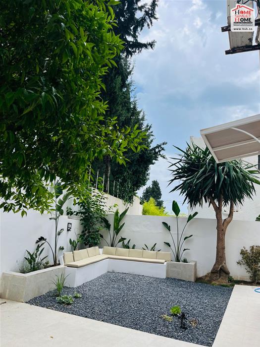 Carthage Carthage Location Appart. 3 pices Rez de jardin clara  carthage hannibal