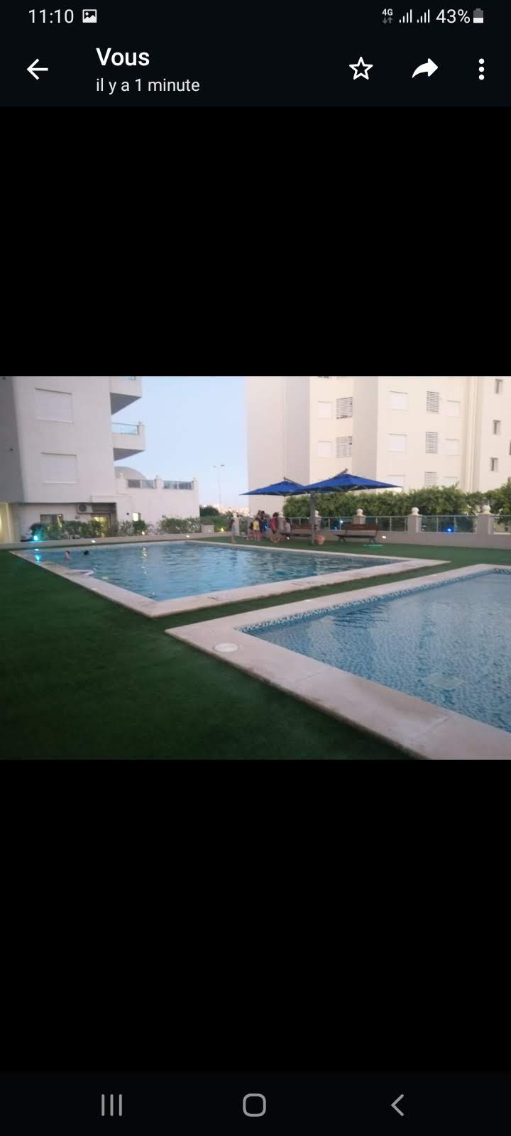 Hammamet Cite Afh Location vacances Appart. 1 pice S plus 1 trs agreable
