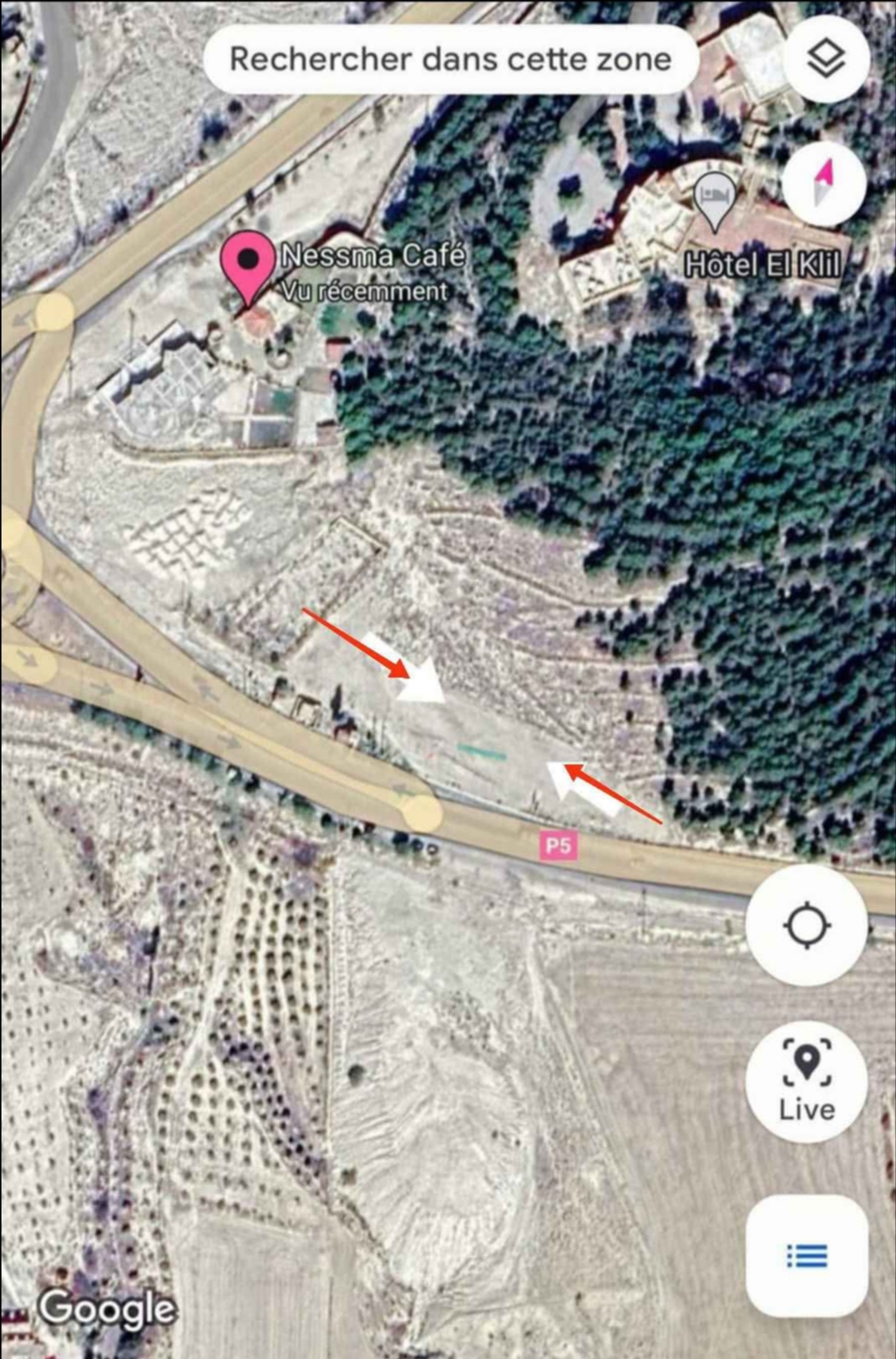 Le Kef Est Cite Bayedh Terrain Terrain nu Terrain commercial