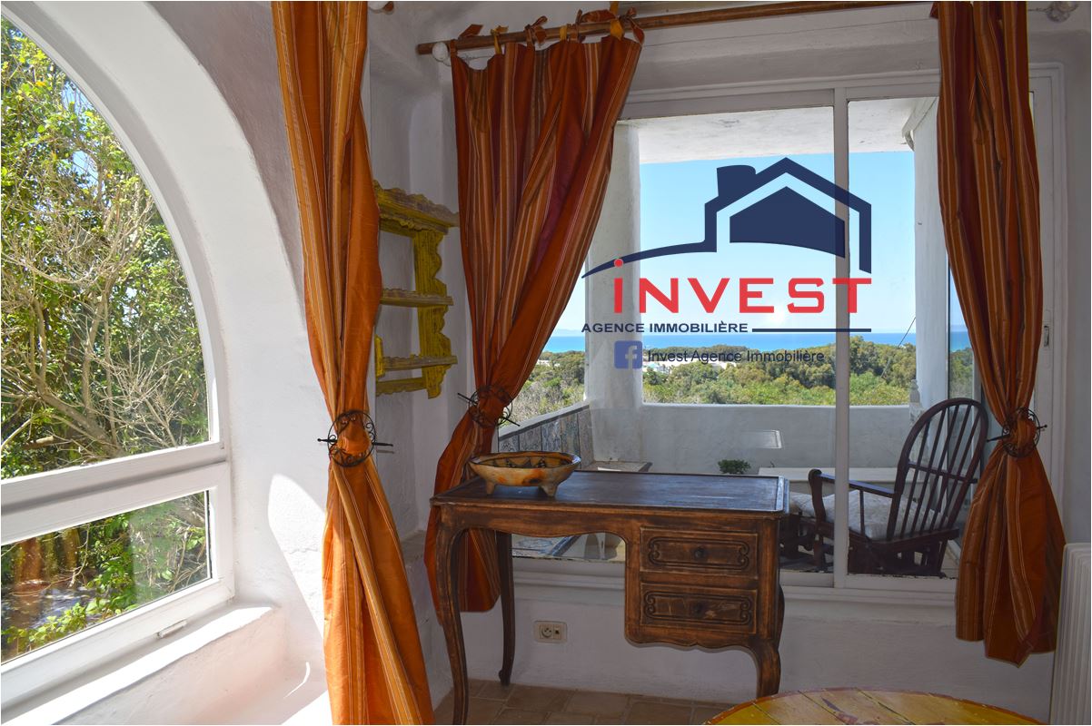 La Marsa Gammart Location Duplex Duplex s3 meubl avec vue mer  golden tulip