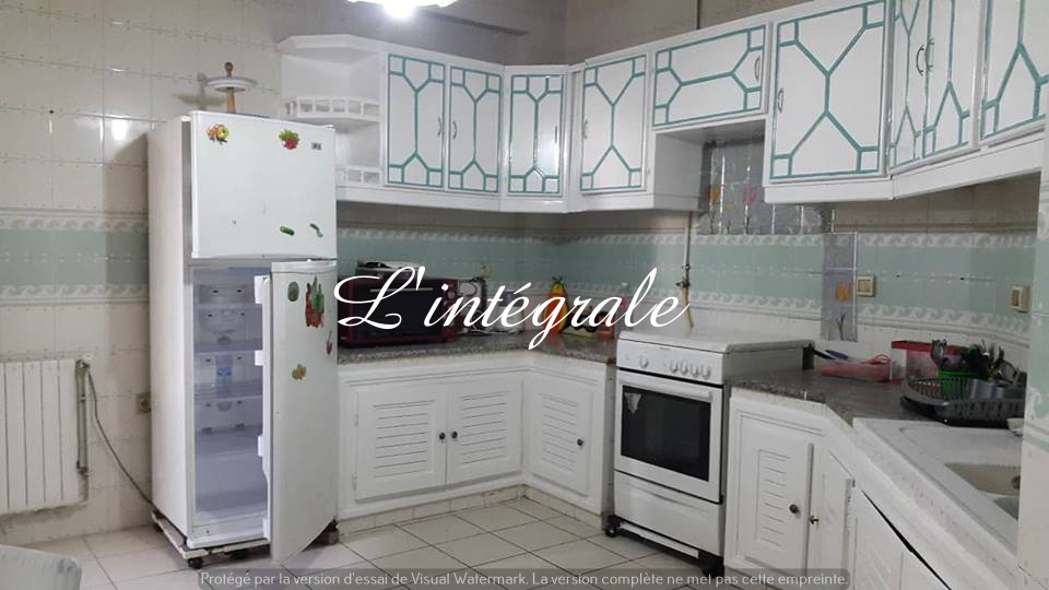 Ariana Ville El Menzah 6 Location Appart. 4 pices S3 rdc meubl