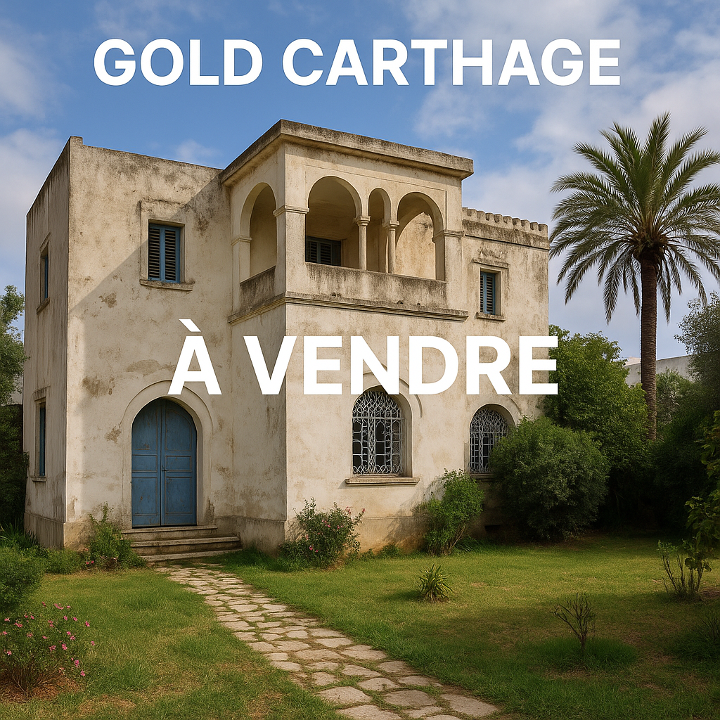 Carthage Carthage Vente Maisons Villa au carthage
