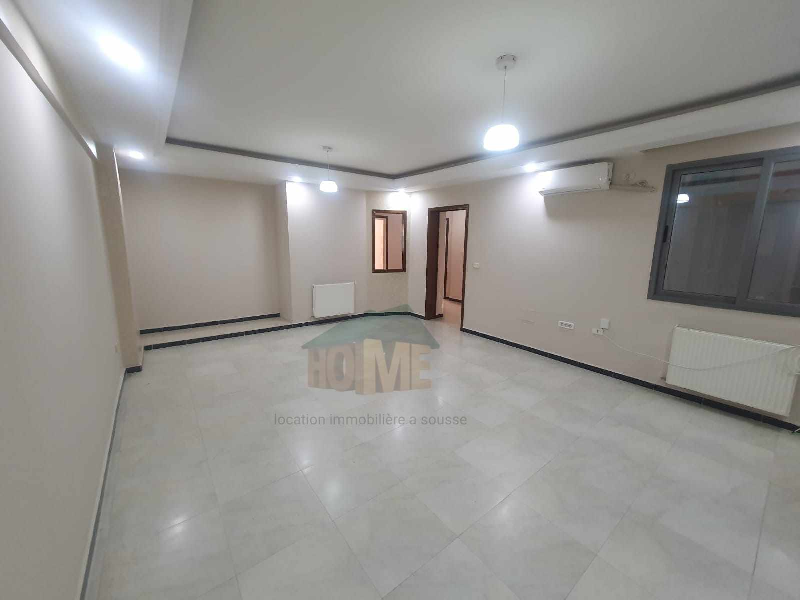 Sousse Jaouhara Sahloul Location Appart. 3 pices S3 sans meuble a sahloul