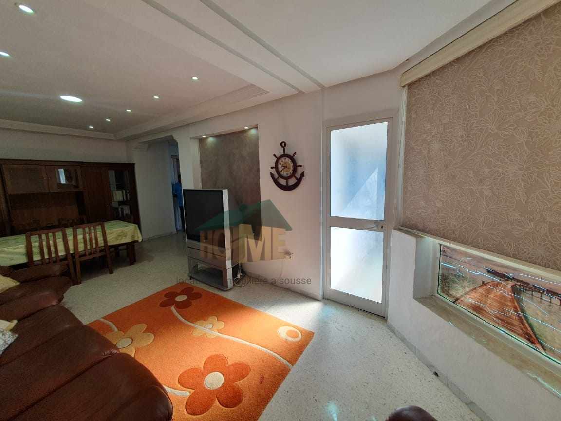 Sousse Jaouhara Sahloul Location Appart. 2 pices S2 meubl a lanne a sahloul