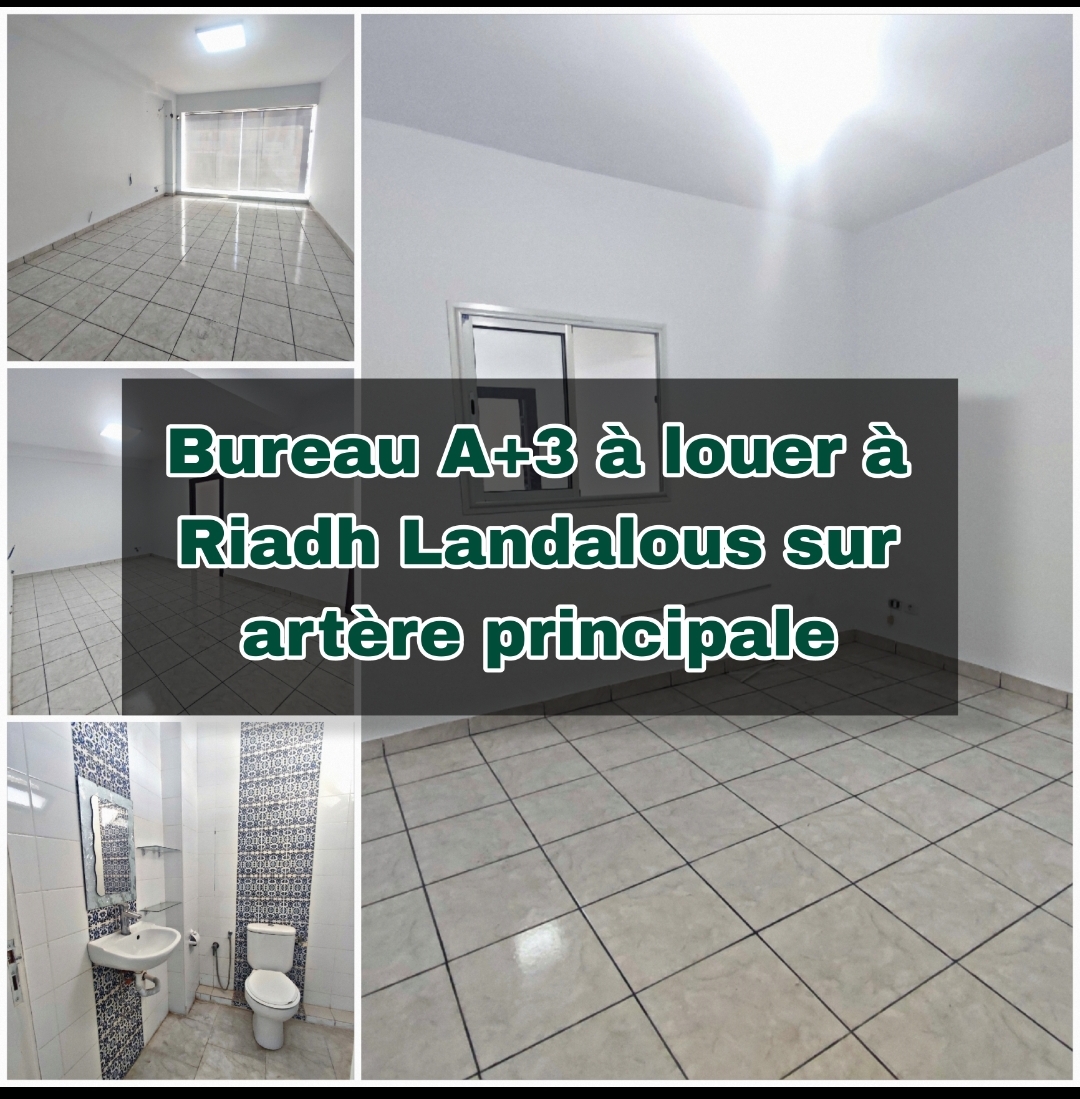 Ariana Ville Riadh Landlous Location Autre Bureau a3  riadh landalous