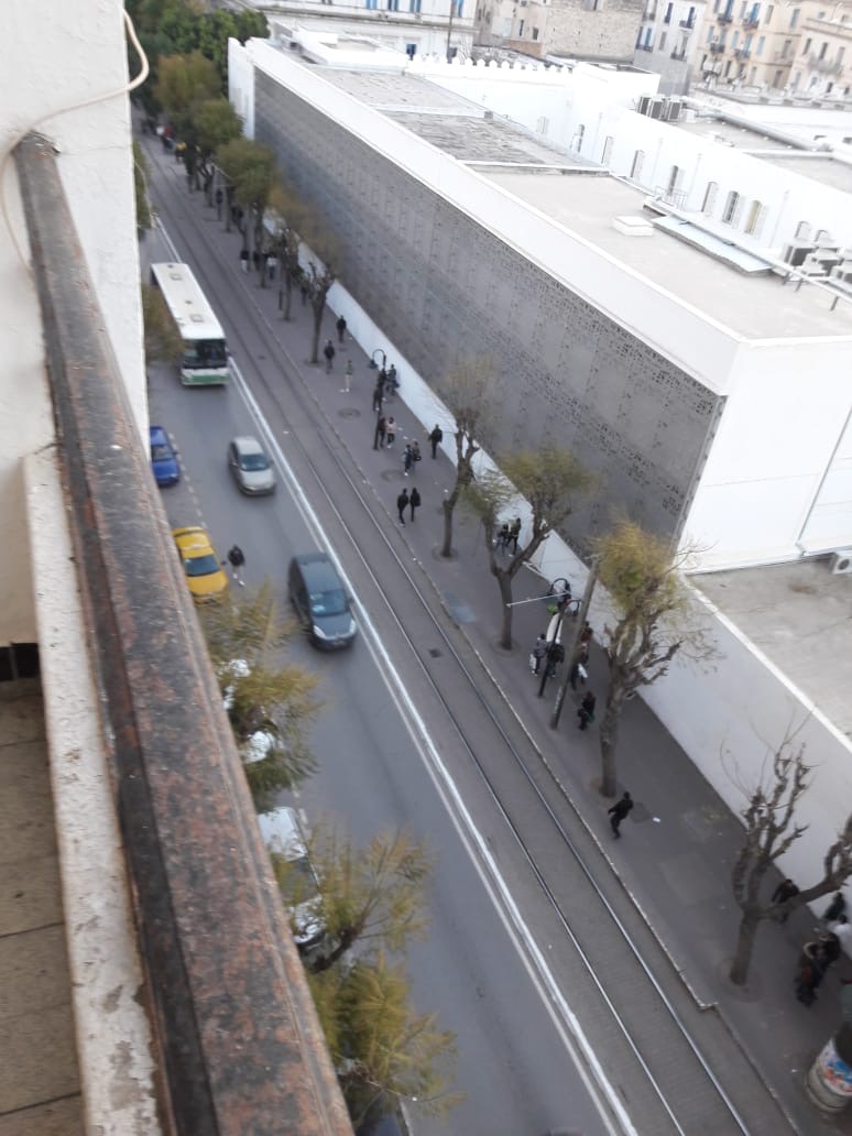 Bab Bhar Habib Thameur Location Appart. 2 pices Bureau a avenue de paris