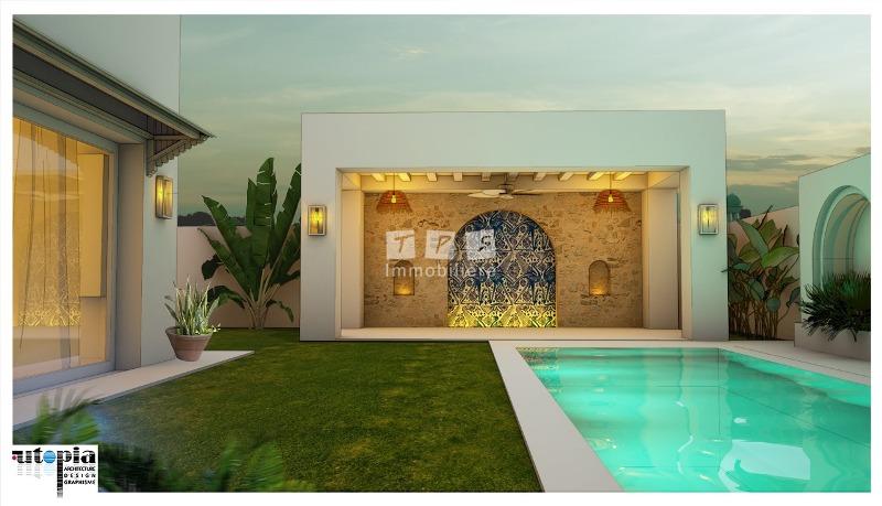 Hammamet Hammamet Vente Maisons Villa ciel v2919 zone theatre