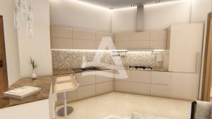 La Marsa Gammart Vente Appart. 1 pice Appartement s1   sur plan  hh-ref5654a