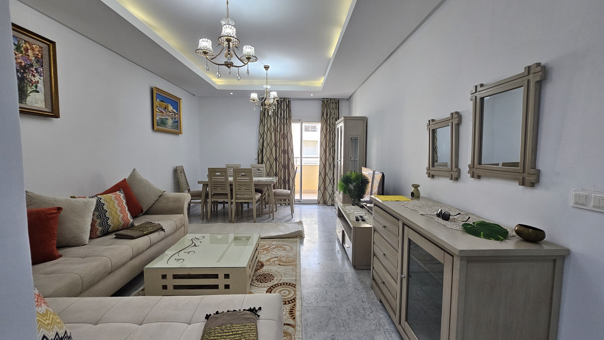La Marsa Berge Du Lac Location Appart. 2 pices Appartement s2 meubl  au lac 2
