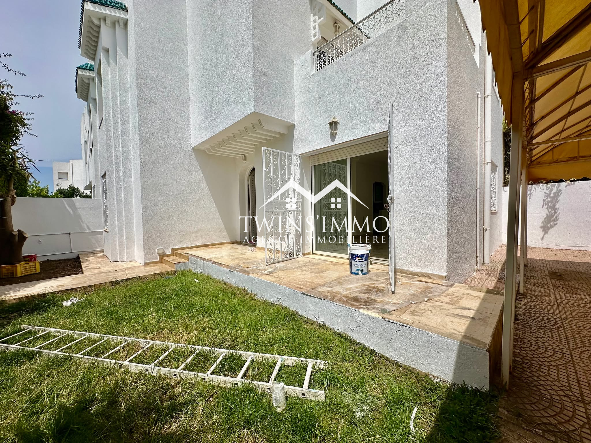 La Marsa Cite El Khalil Location Duplex Villa jumele en s4 avec jardin  la marsa