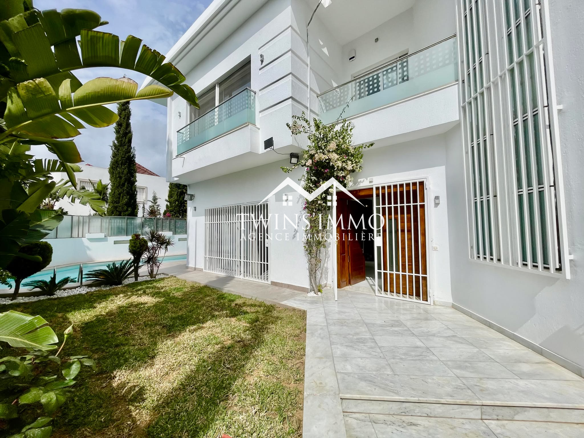 La Marsa Marsa Ennassim Location Maisons Superbe villa en s4  la marsa