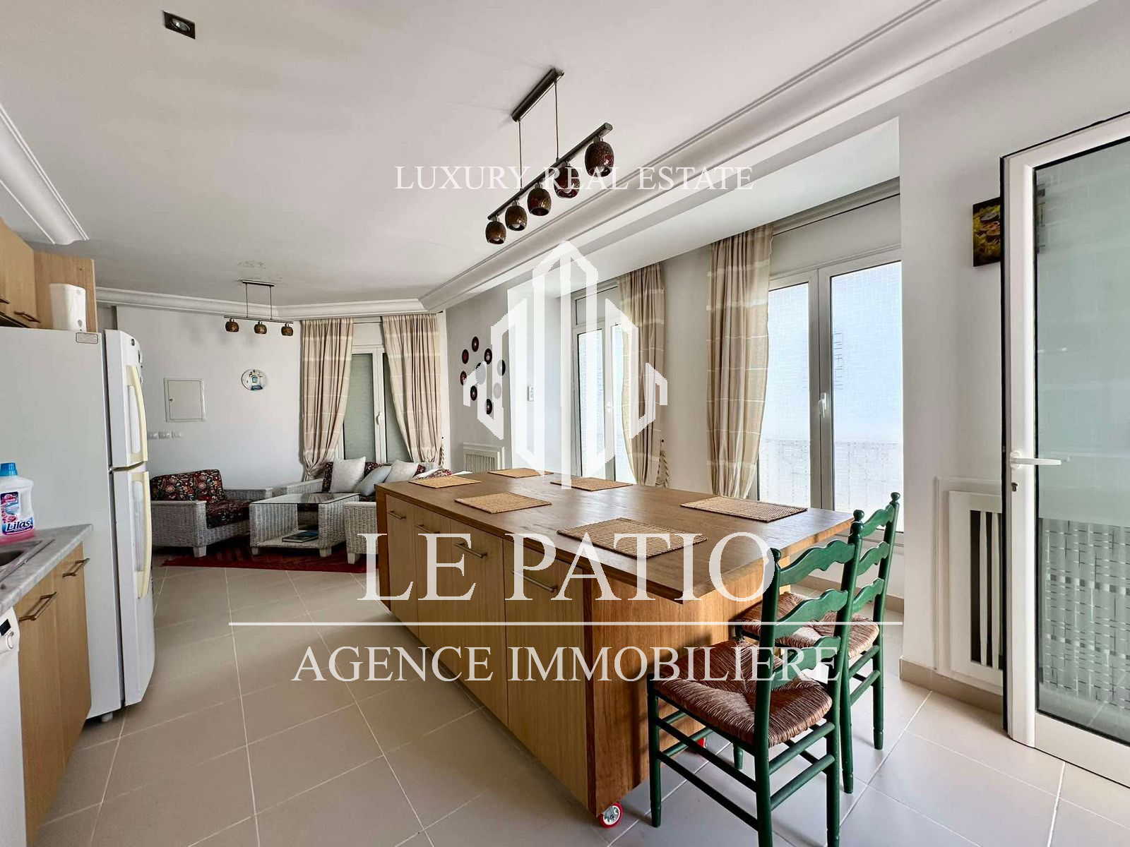 La Marsa Marsa Safsaf Location Appart. 4 pices Appartement s3 meuble a la marsa ville