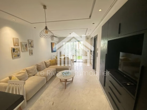 La Marsa Sidi Daoud Location Appart. 1 pice S1 meubl avec jardin  la marsa ref341a