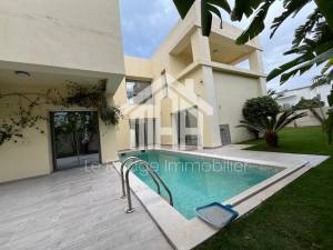El Kram Jardins de Carthage Location Maisons Villa s4 aux les jardin de carthage ref355a