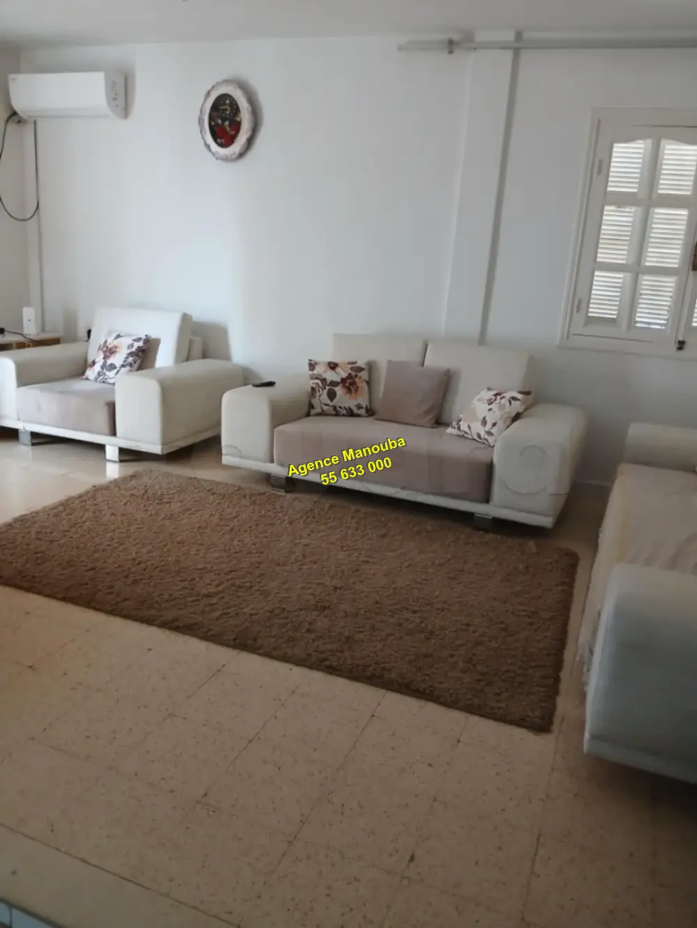 Mannouba La Mannouba Location Appart. 4 pices Al tage de villa s4 au 1er ref6699
