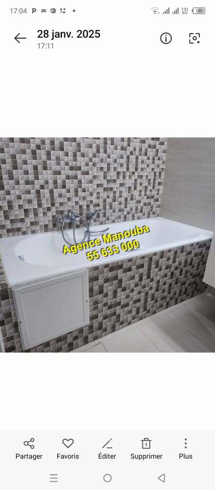 Mannouba La Mannouba Vente Appart. 4 pices Appartement s3 ref45392