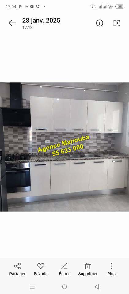 Mannouba La Mannouba Vente Appart. 4 pices Appartement s3 ref45392