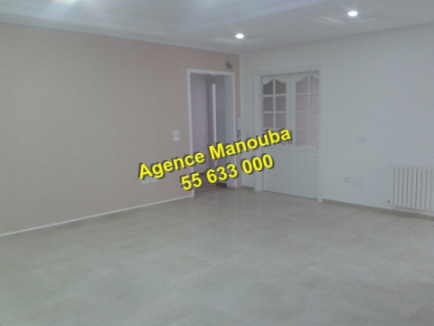 Mannouba La Mannouba Location Appart. 3 pices Al tage de villa s3 au rf8349