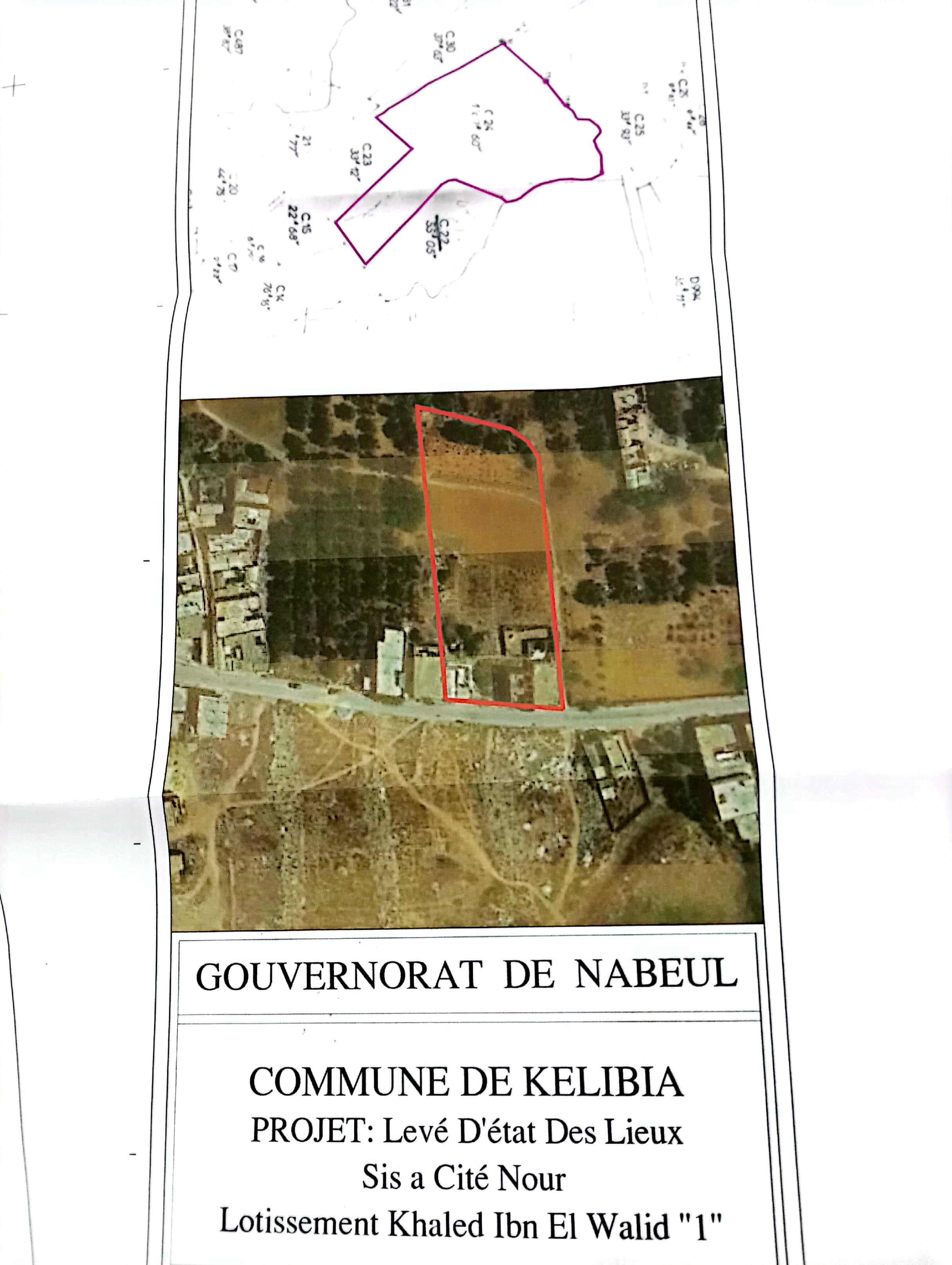 Kelibia Kelibia Vente Surfaces Kelibia centre ville