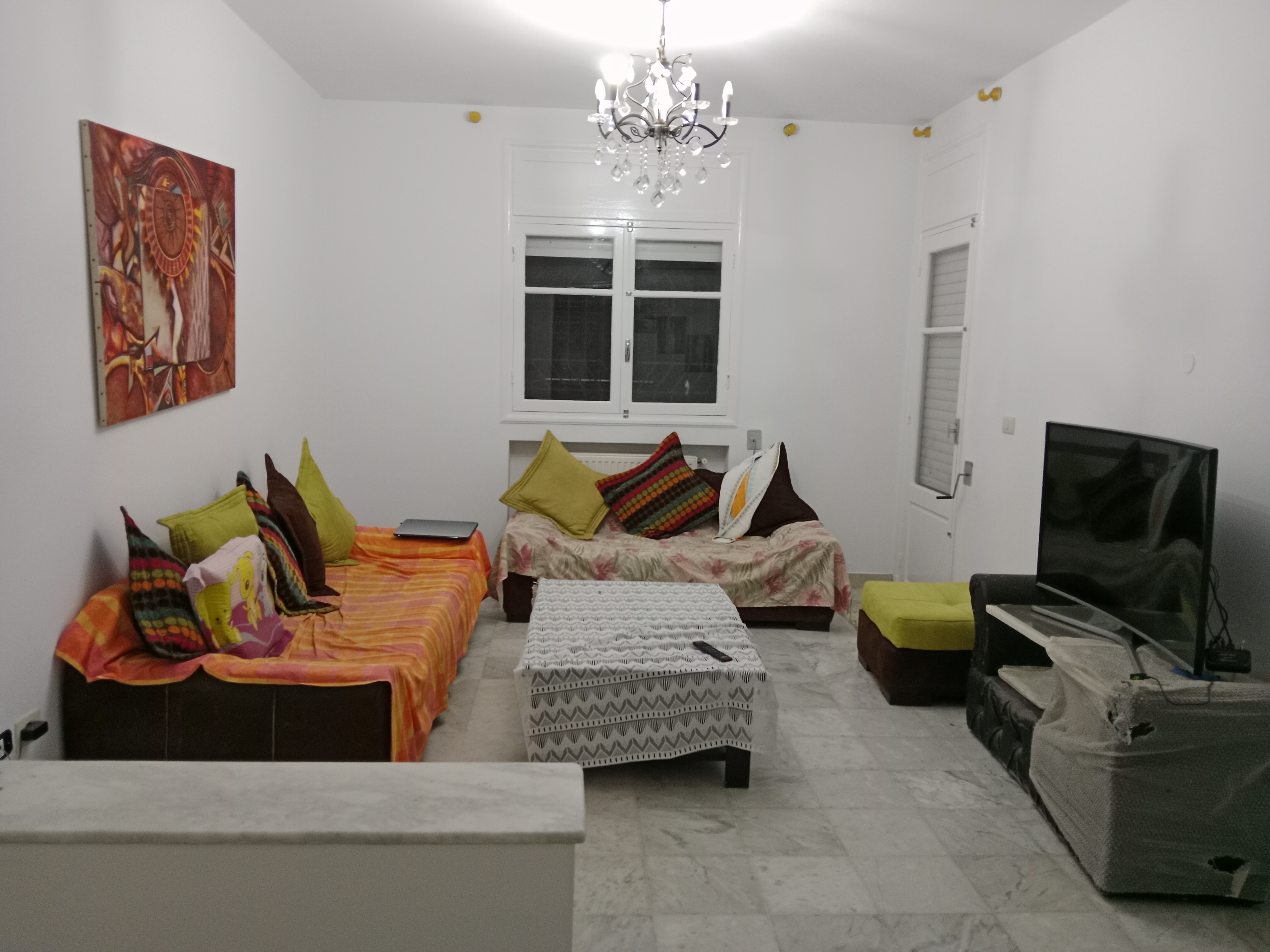 La Soukra Borj Louzir Vente Appart. 4 pices Appartement s3 rdc