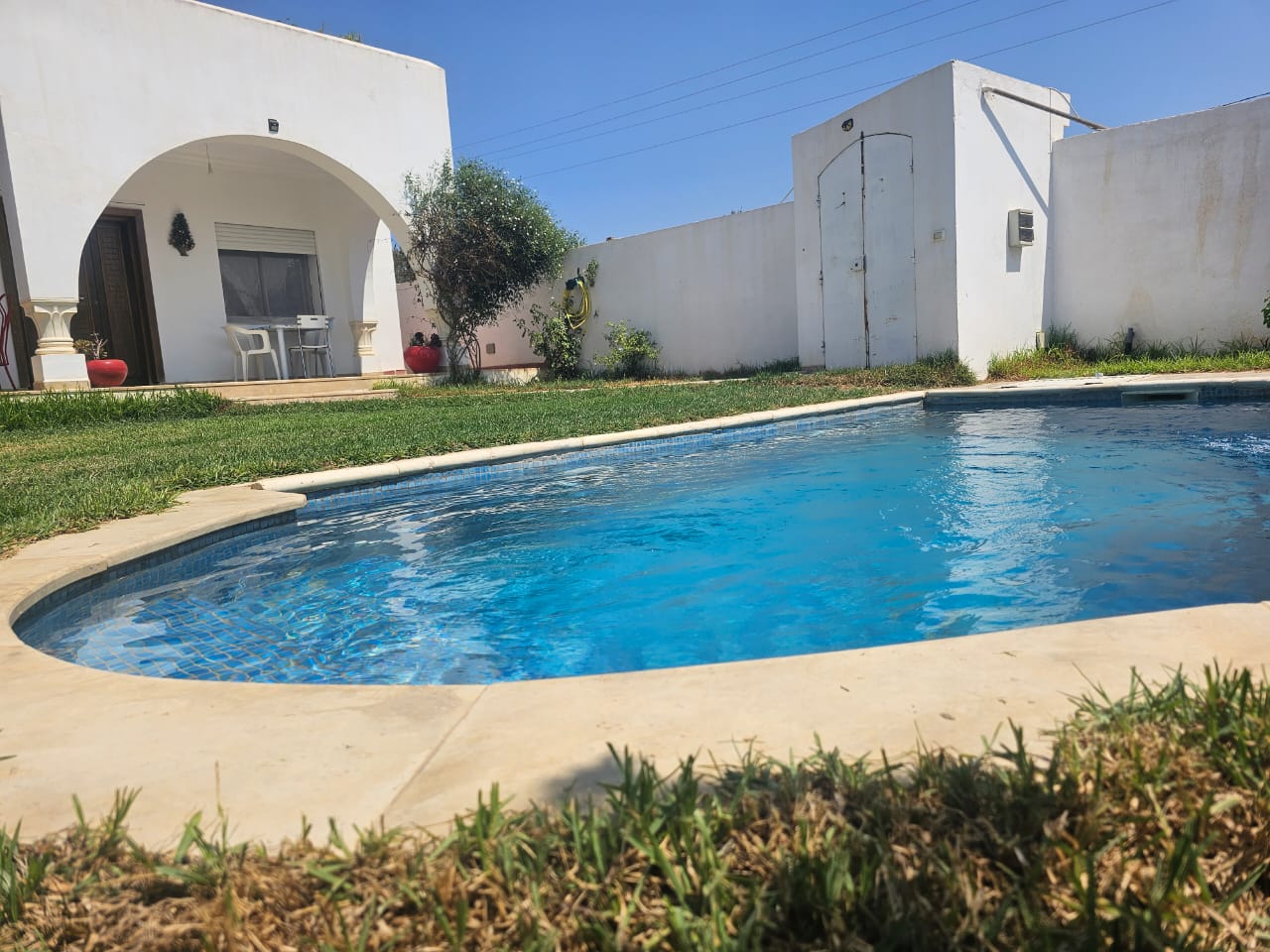 Hammamet Sidi Jedidi Vente Maisons Villa avec piscine