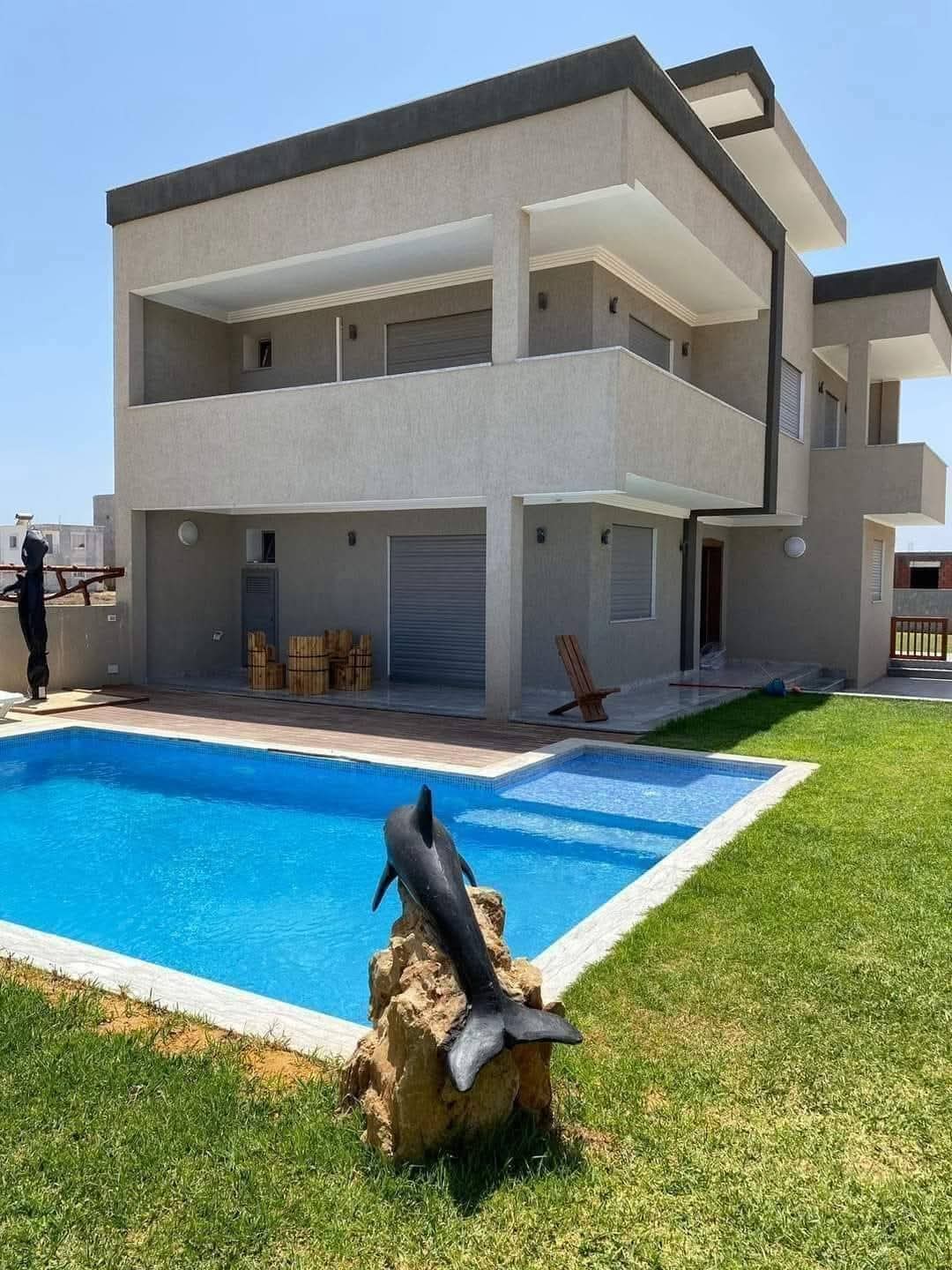 El Haouaria Cite Touristique Location Appart. 5 pices+ Villa avec piscine a haouaria cap bon