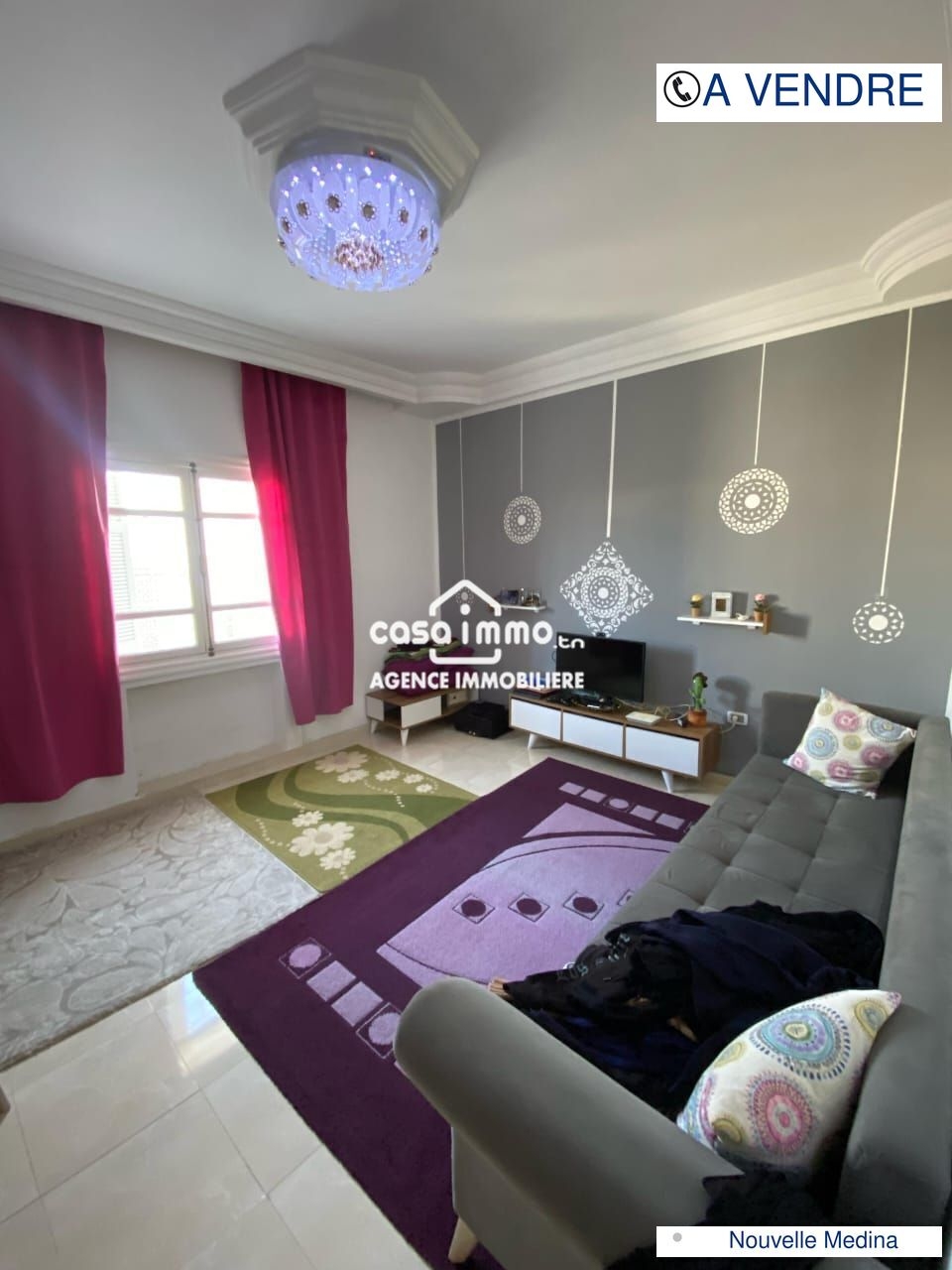 Nouvelle Medina Nouvelle Medina Vente Appart. 3 pices Etage rdc s3 medina jadida