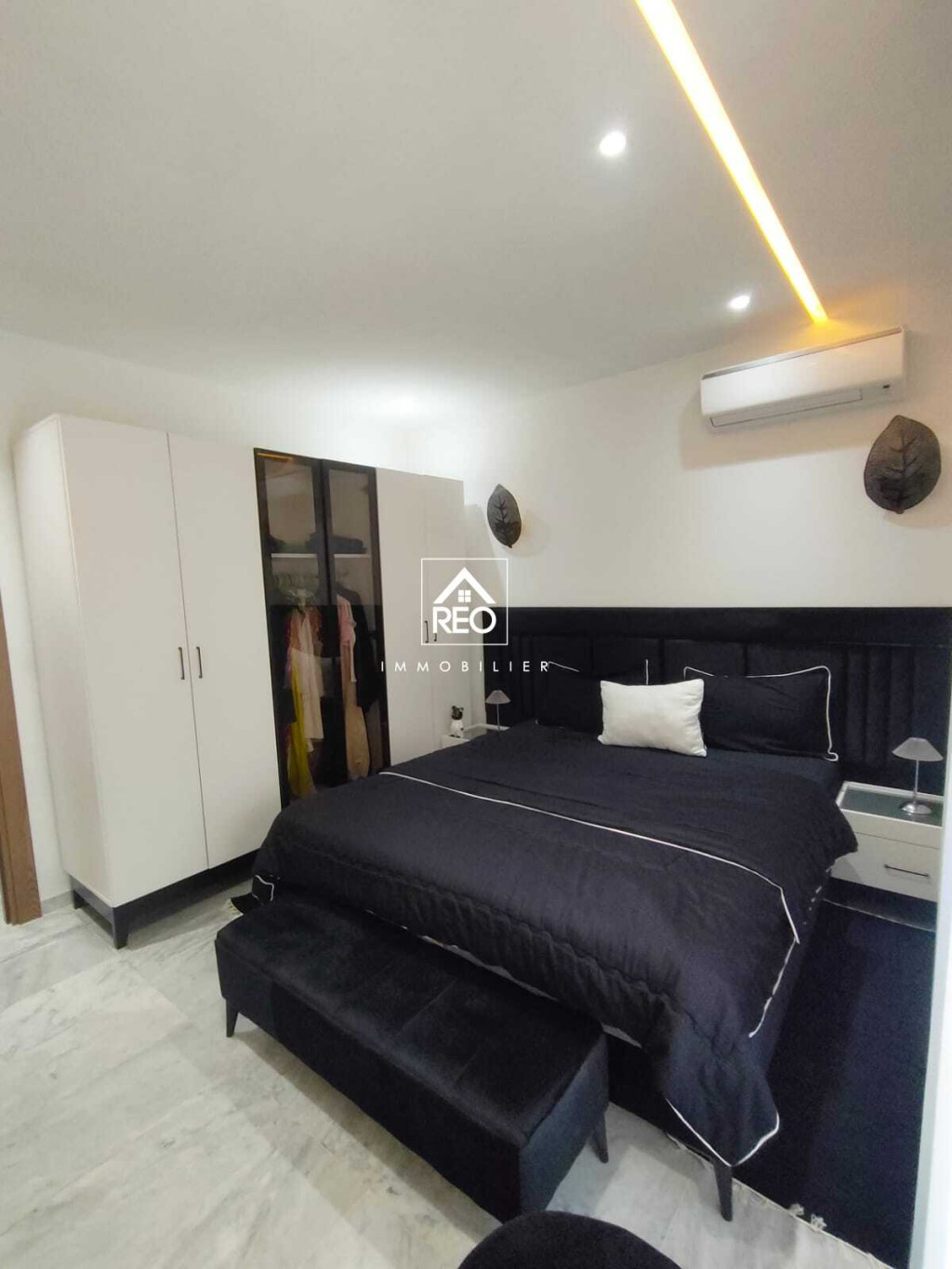 La Marsa El Aouina Location Appart. 1 pice Appartement s1 meubl a laouina
