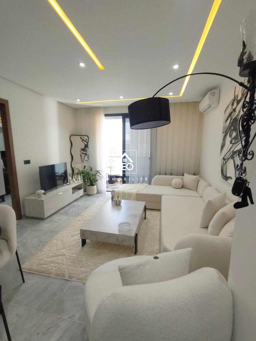 La Marsa El Aouina Location Appart. 1 pice Appartement s1 meubl a laouina