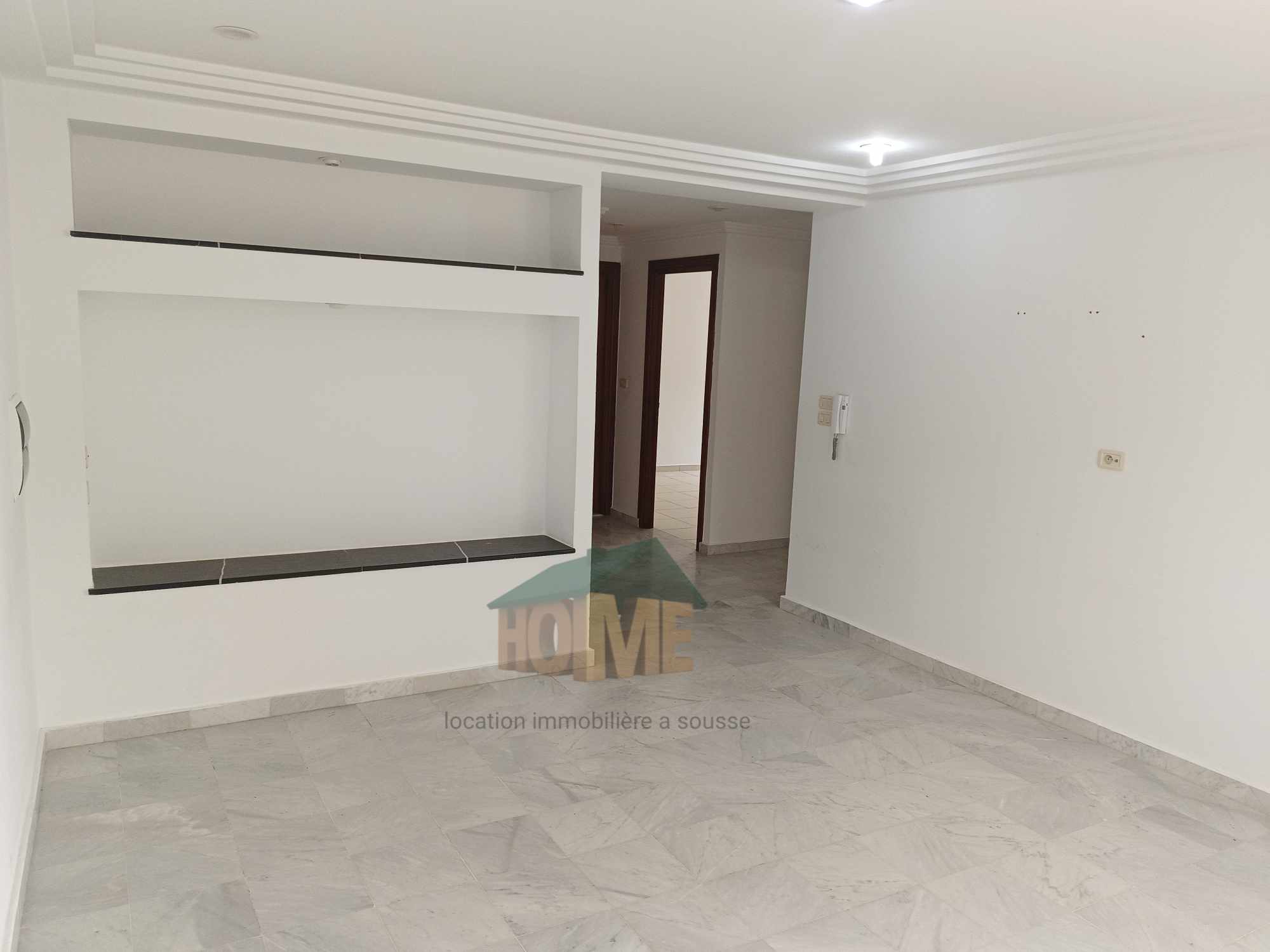 Sousse Jaouhara Sousse Khezama Location Appart. 2 pices S2 a khezema rue borto9al