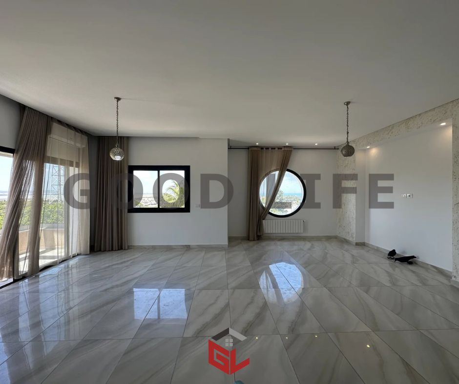 La Marsa Gammart Location Appart. 2 pices S1 avec vue mer  gammarth