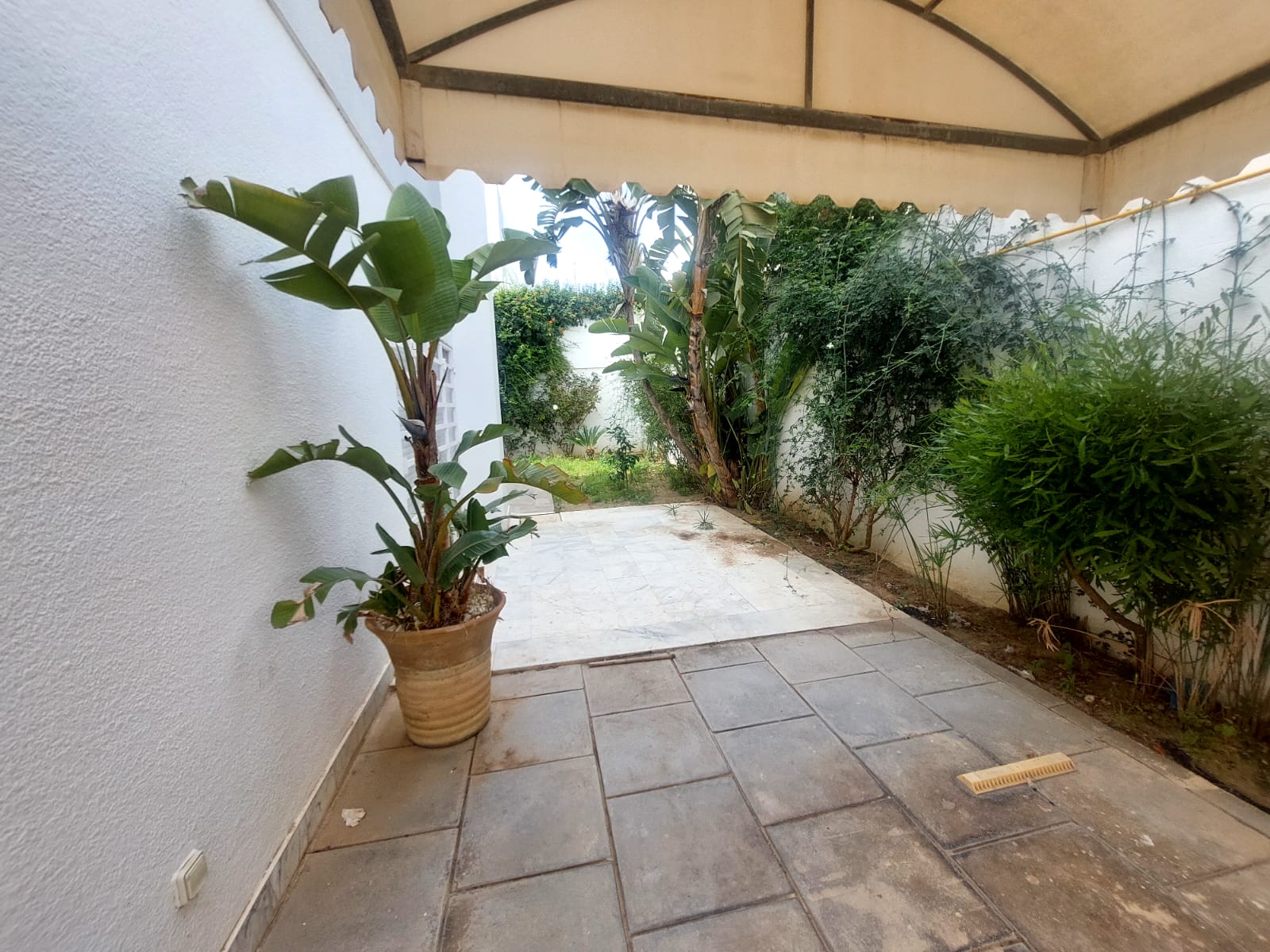 La Marsa Cite El Khalil Location Maisons S5 avec jardin  la marsa