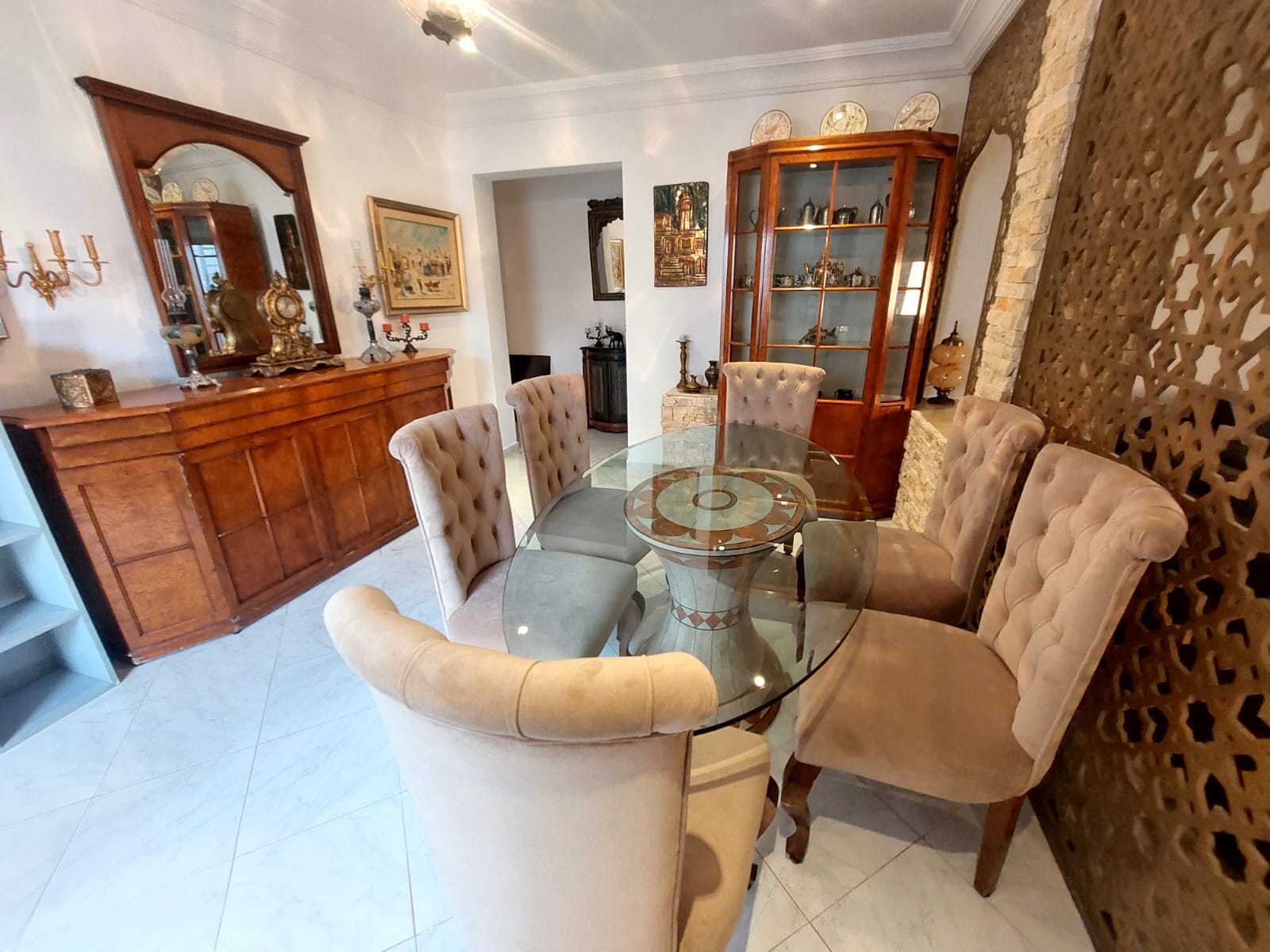 La Marsa Marsa Ennassim Location Appart. 4 pices Etage s3 meubl  la marsa