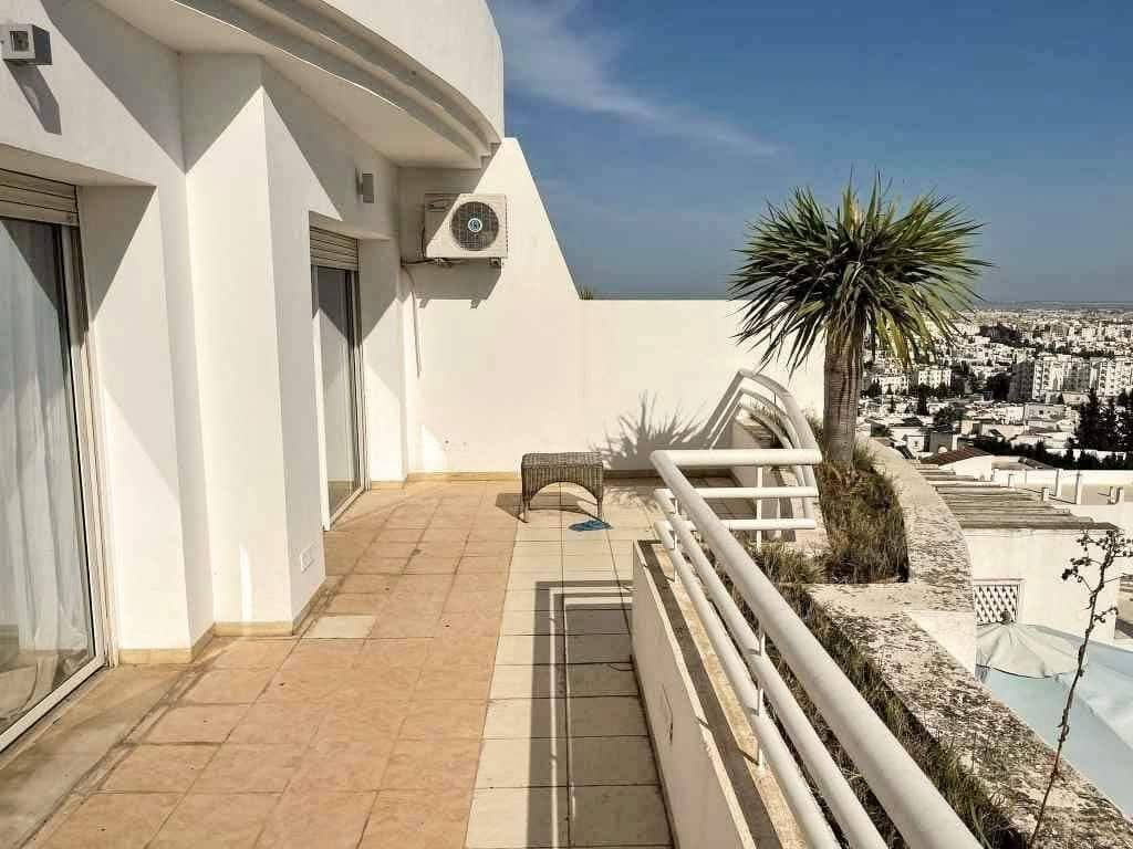 Ariana Ville Cite Ennasr 2 Location Appart. 2 pices S1 meubl avec grande terrasse ennasr prs mg