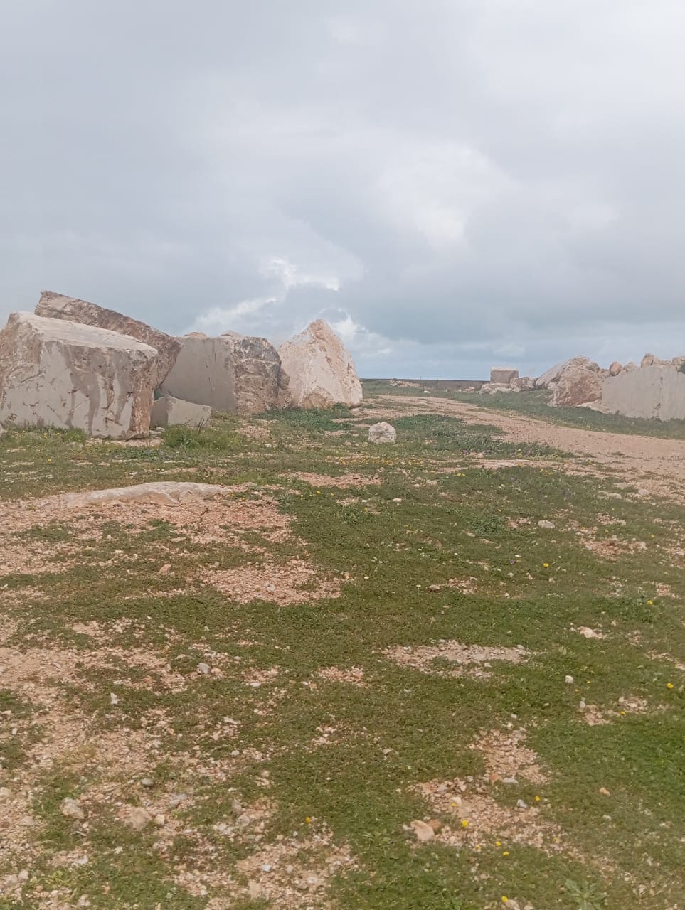 Grombalia Fondouk Jedid Terrain Terrain nu Terrain avec gisement de marbre proche  el mazraa