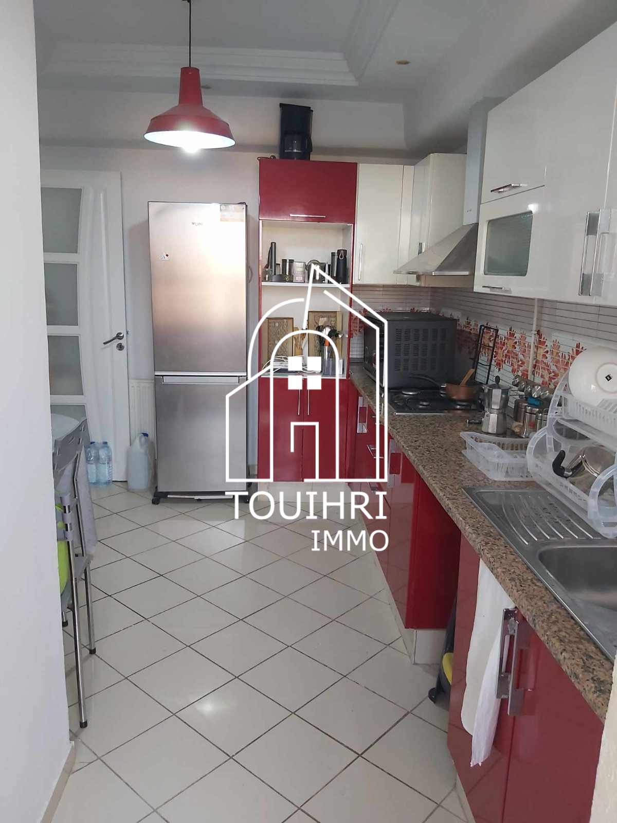 La Soukra Borj Louzir Location Appart. 3 pices Un appartement s2  a la soukra