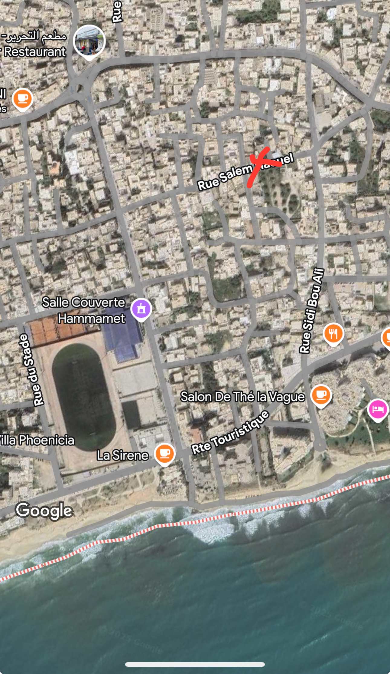 Hammamet Hammamet Location Appart. 3 pices Maison r3 au rdc