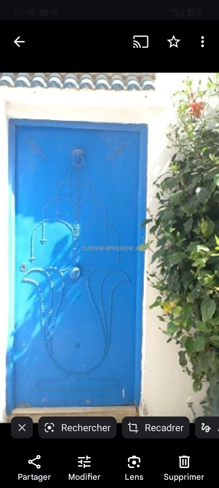 Carthage Sidi Bousaid Location Appart. 3 pices Meubl sidi bousaid