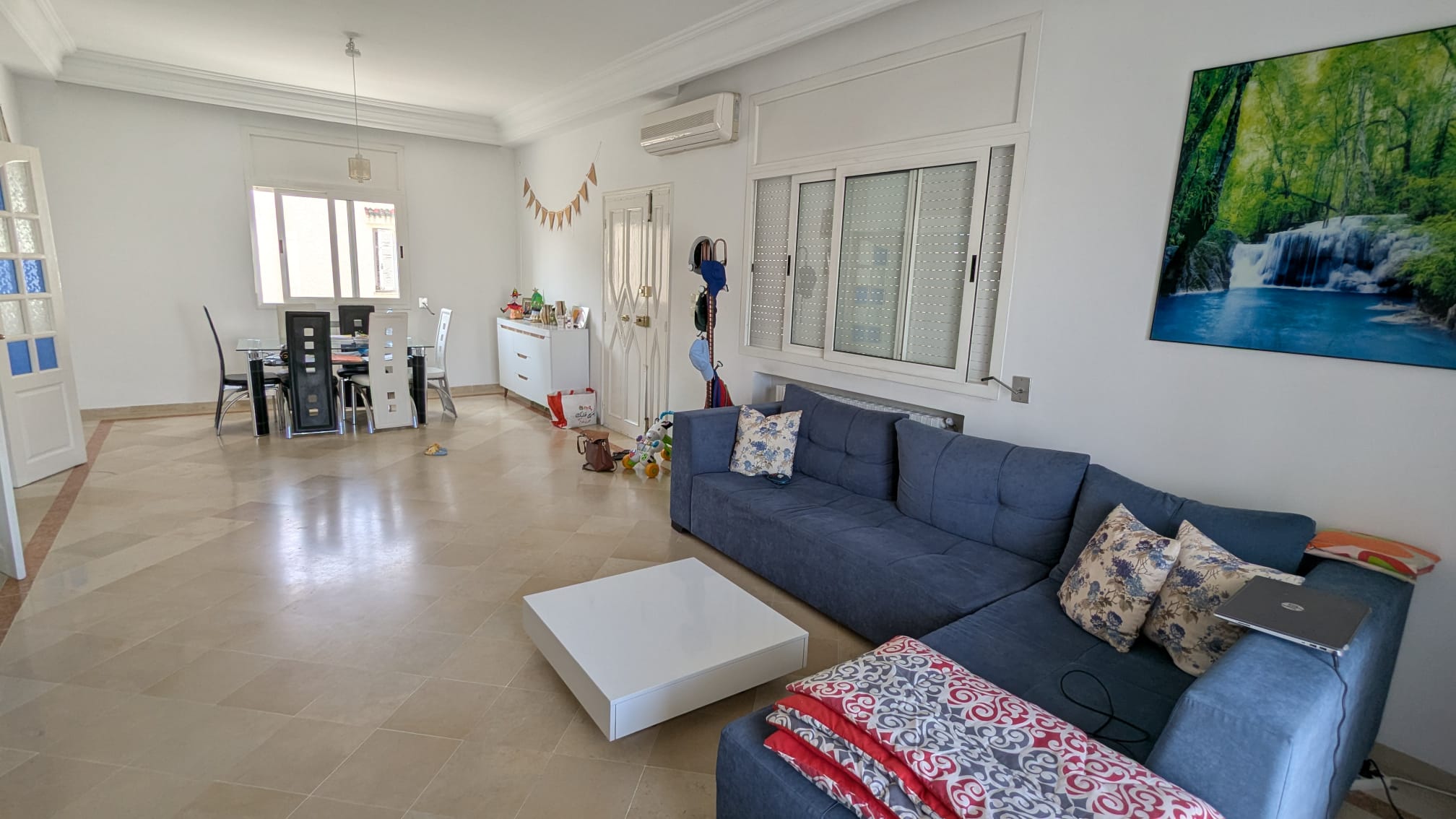 El Menzah Mutuelle Ville Location Appart. 4 pices Etage de villa meuble