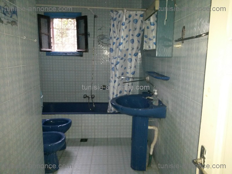 Bizerte Nord Cite El Korniche 1 Location Maisons Villa rdc la corniche