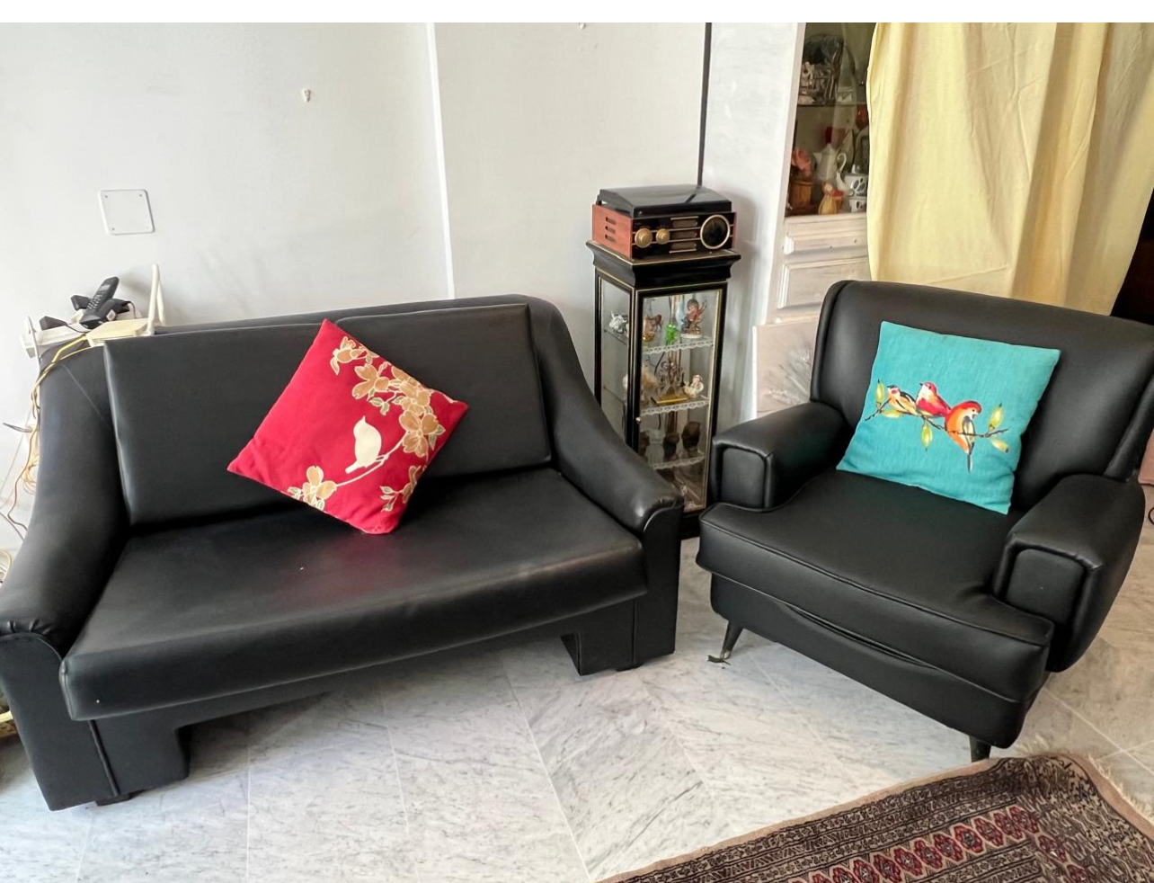 Ain Zaghouan Jardins de Carthage Salon - Salle  manger  Salons 2 fauteuils simili cuir